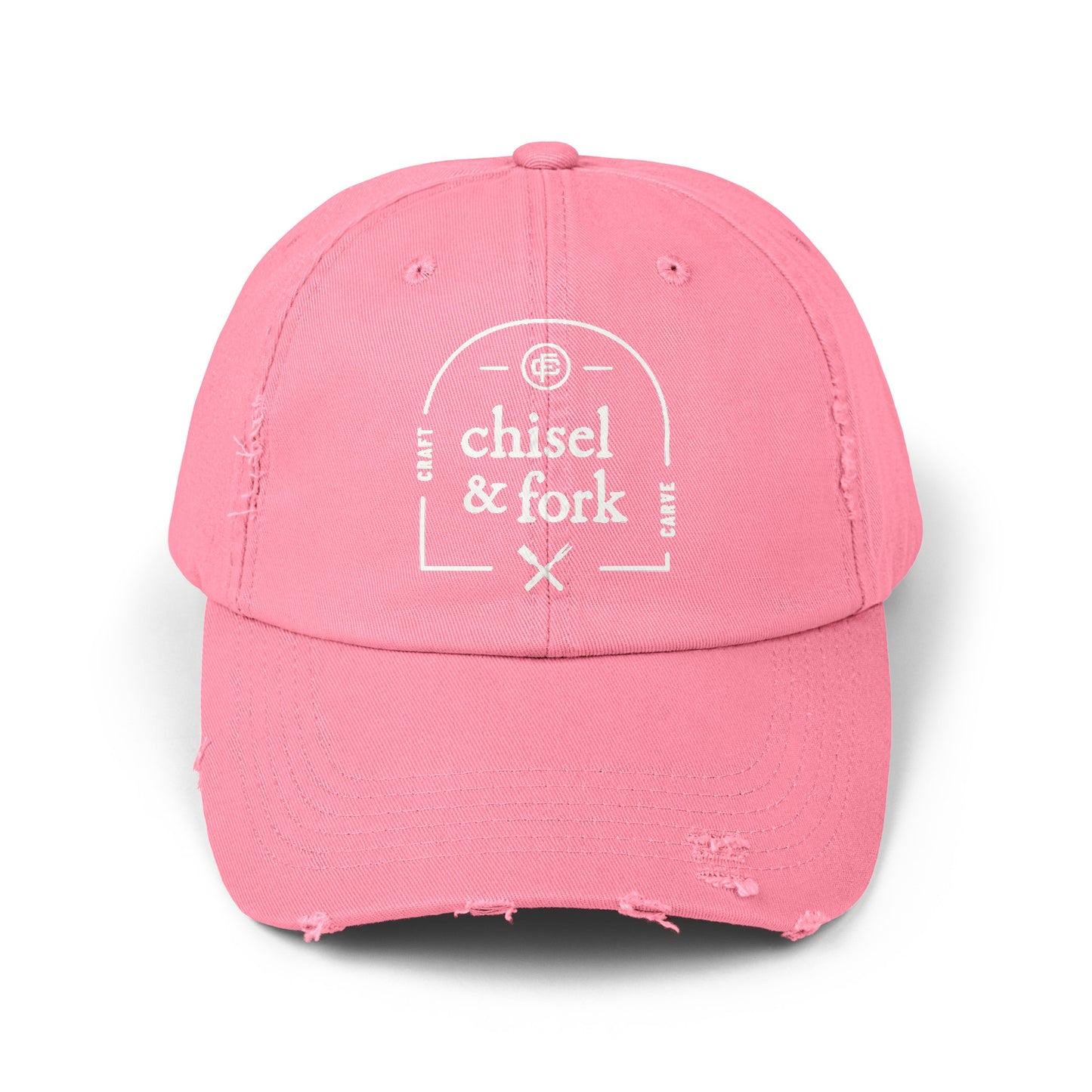 Chisel & Fork Distressed Hat