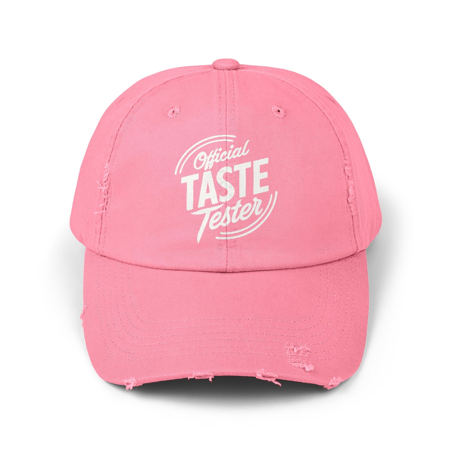 Official Taste Tester Distressed Hat