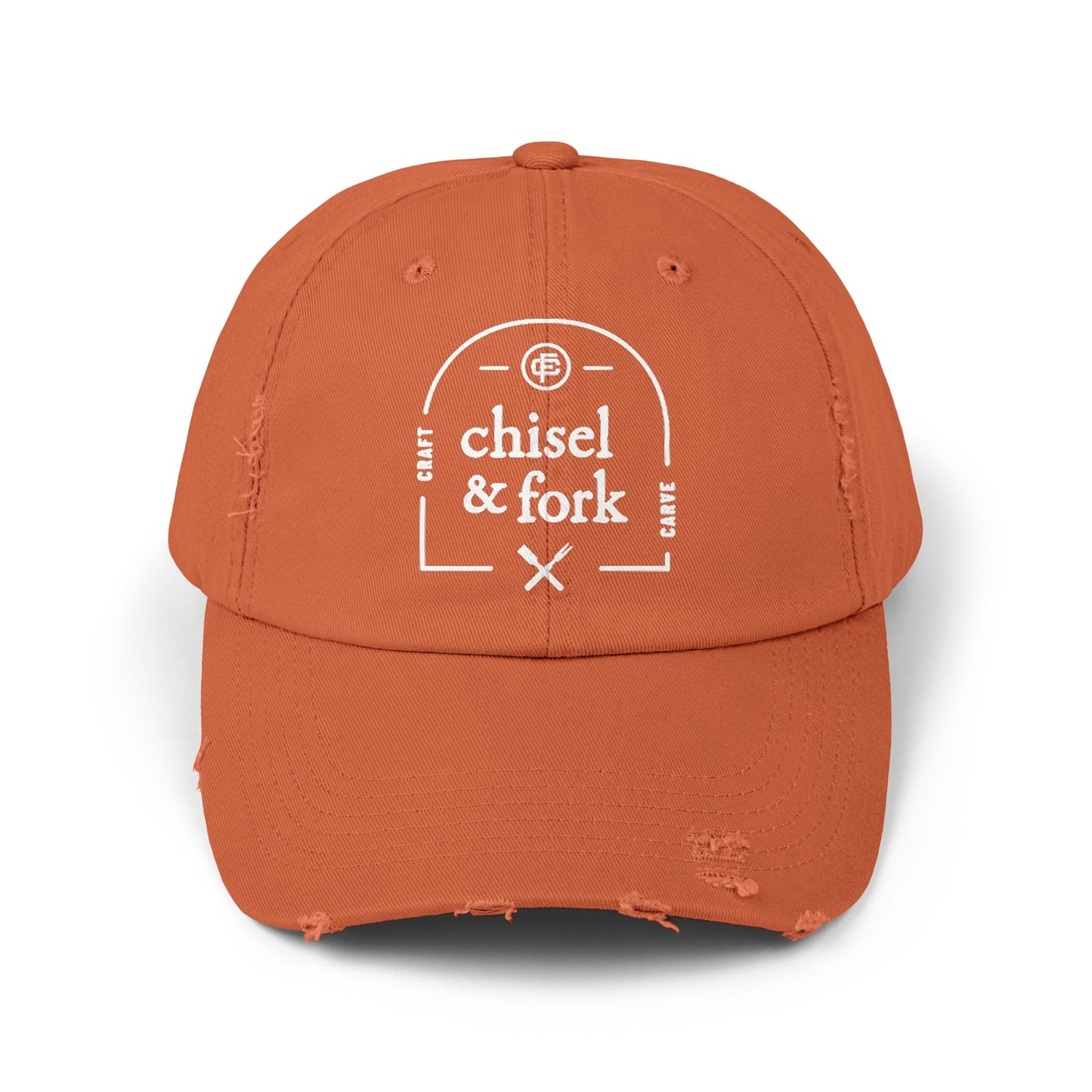 Chisel & Fork Distressed Hat