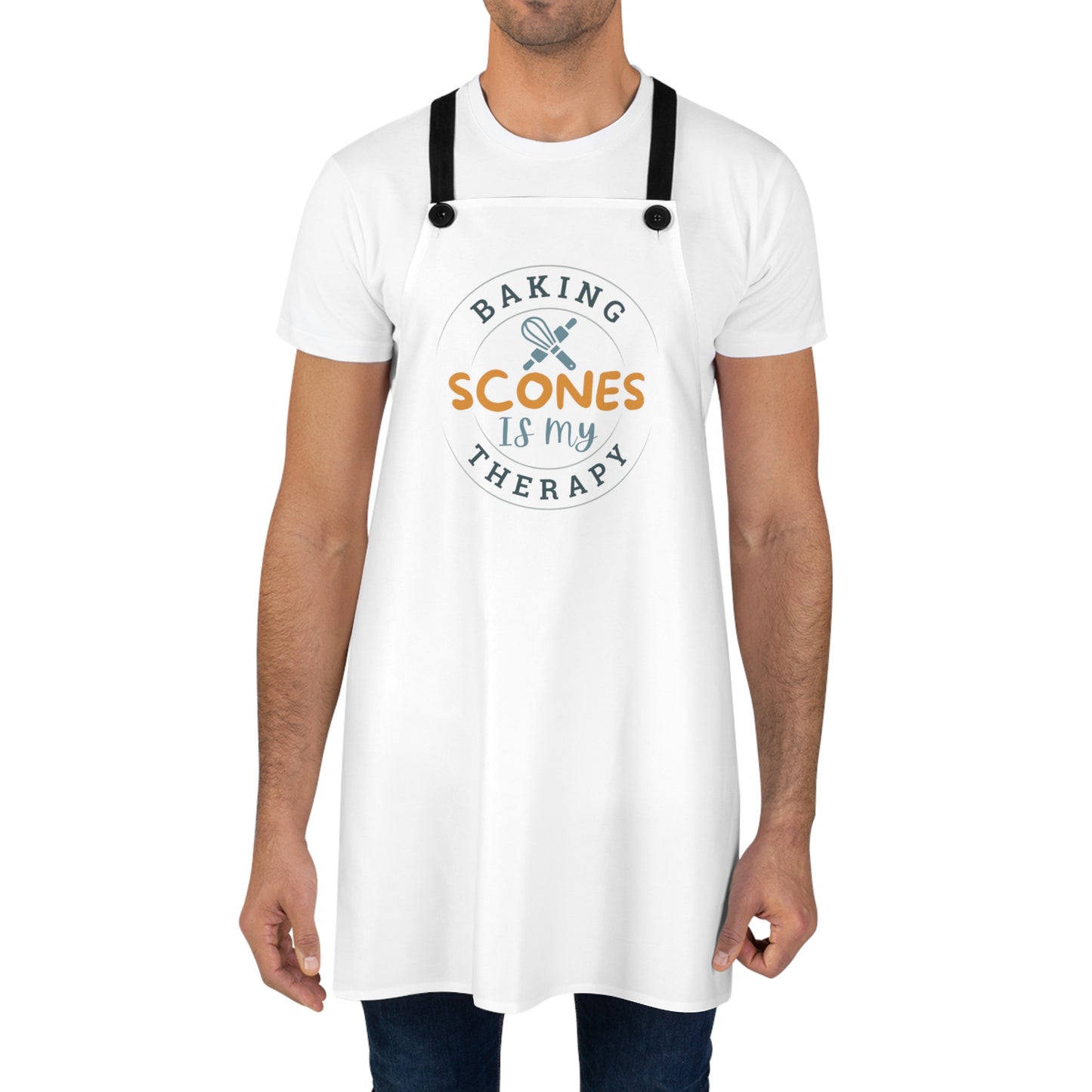 Baking Scones is My Therapy Apron