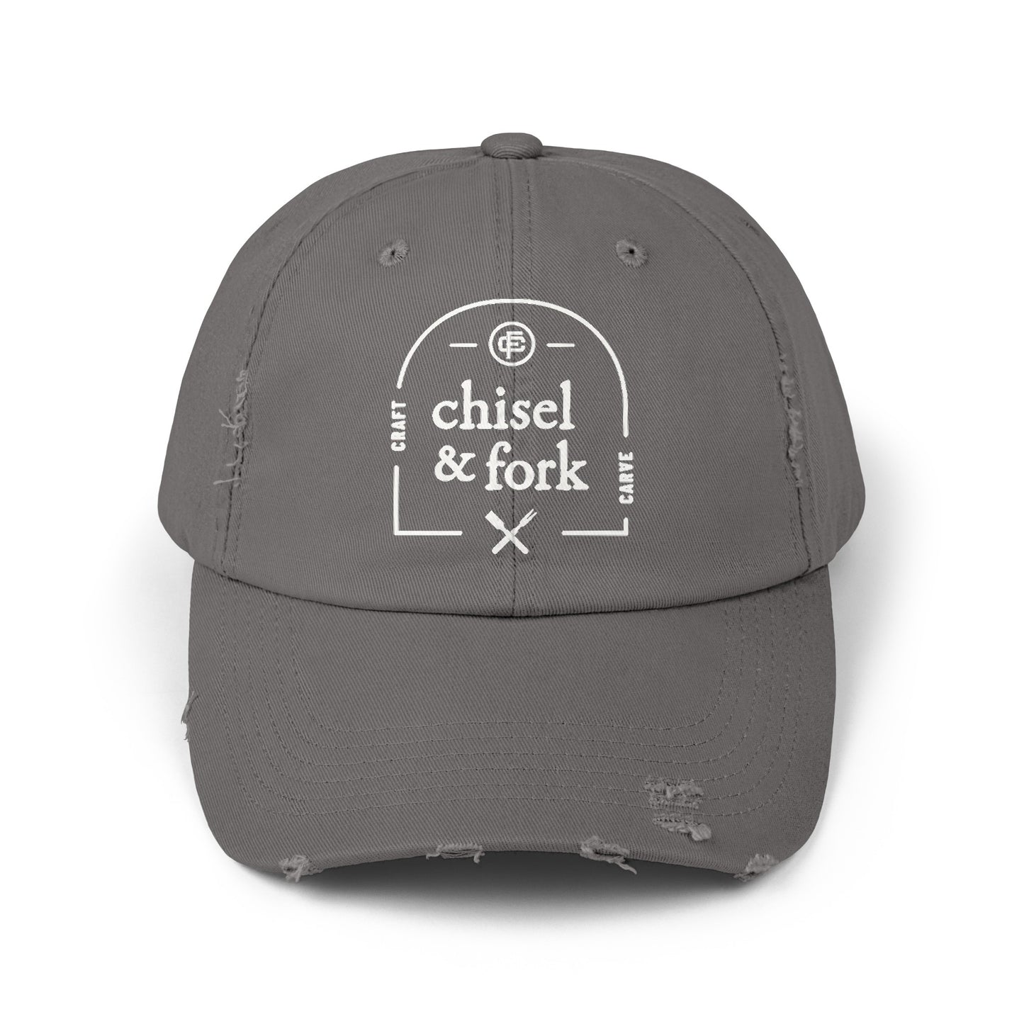 Chisel & Fork Distressed Hat