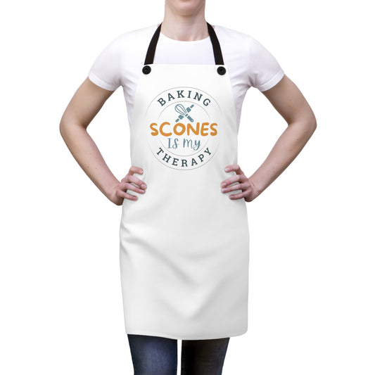 Baking Scones is My Therapy Apron