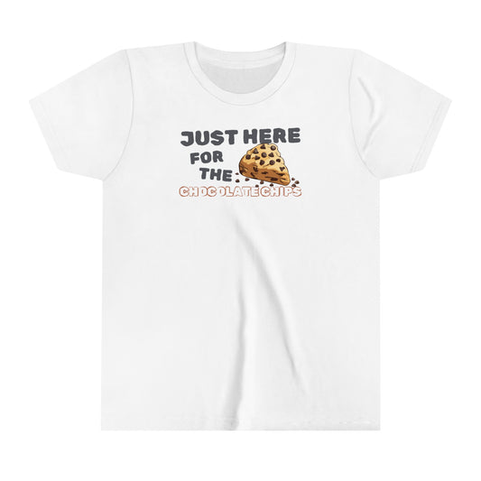 Just Here for the Chocolate Chips Kids' T-Shirt
