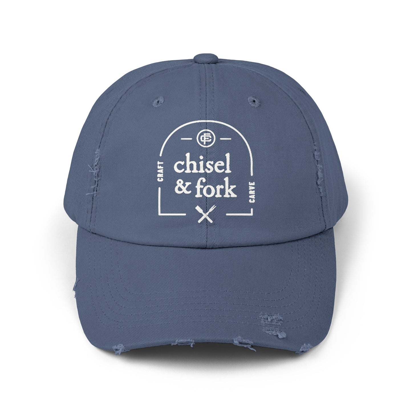 Chisel & Fork Distressed Hat