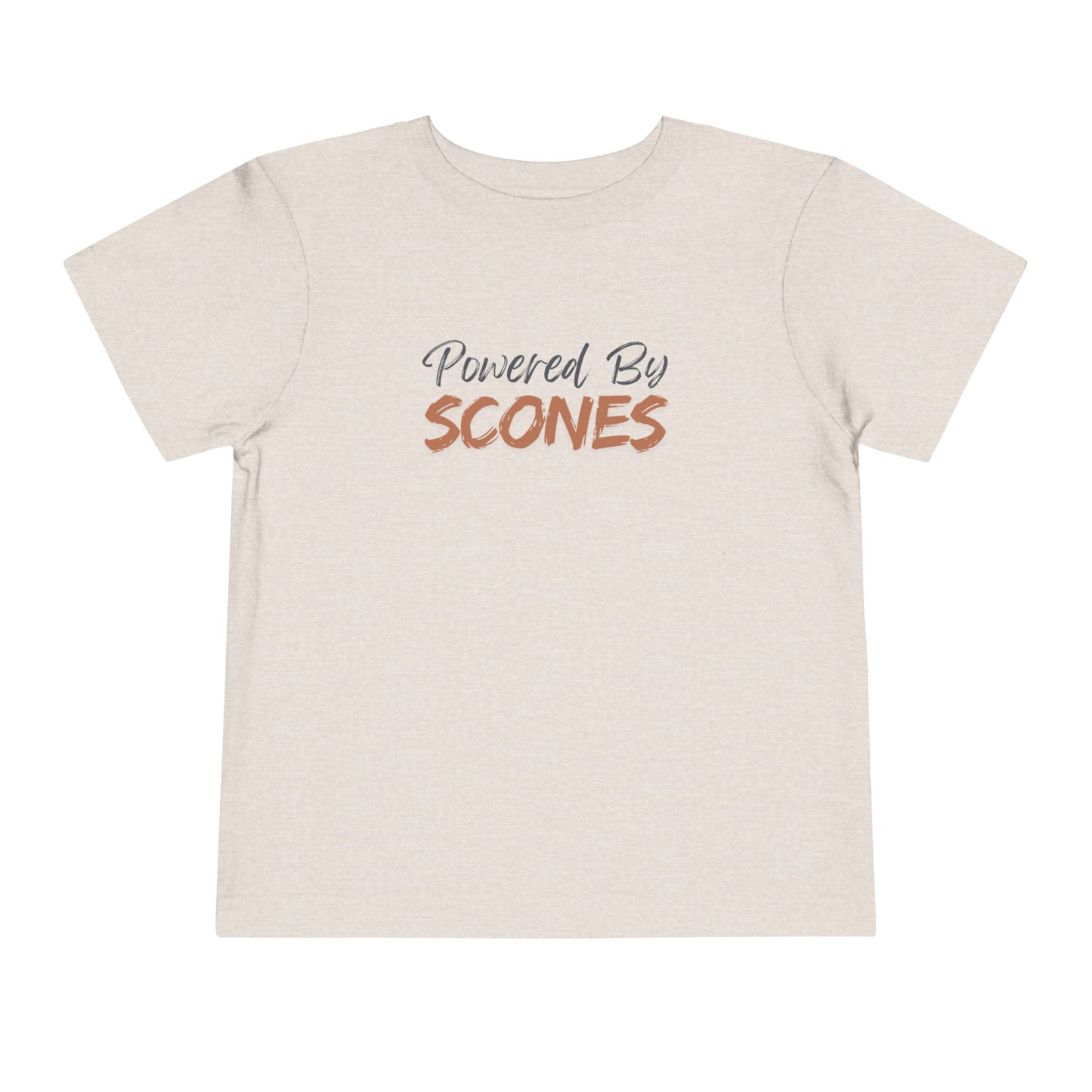 Powered By Scones Toddler T-Shirt