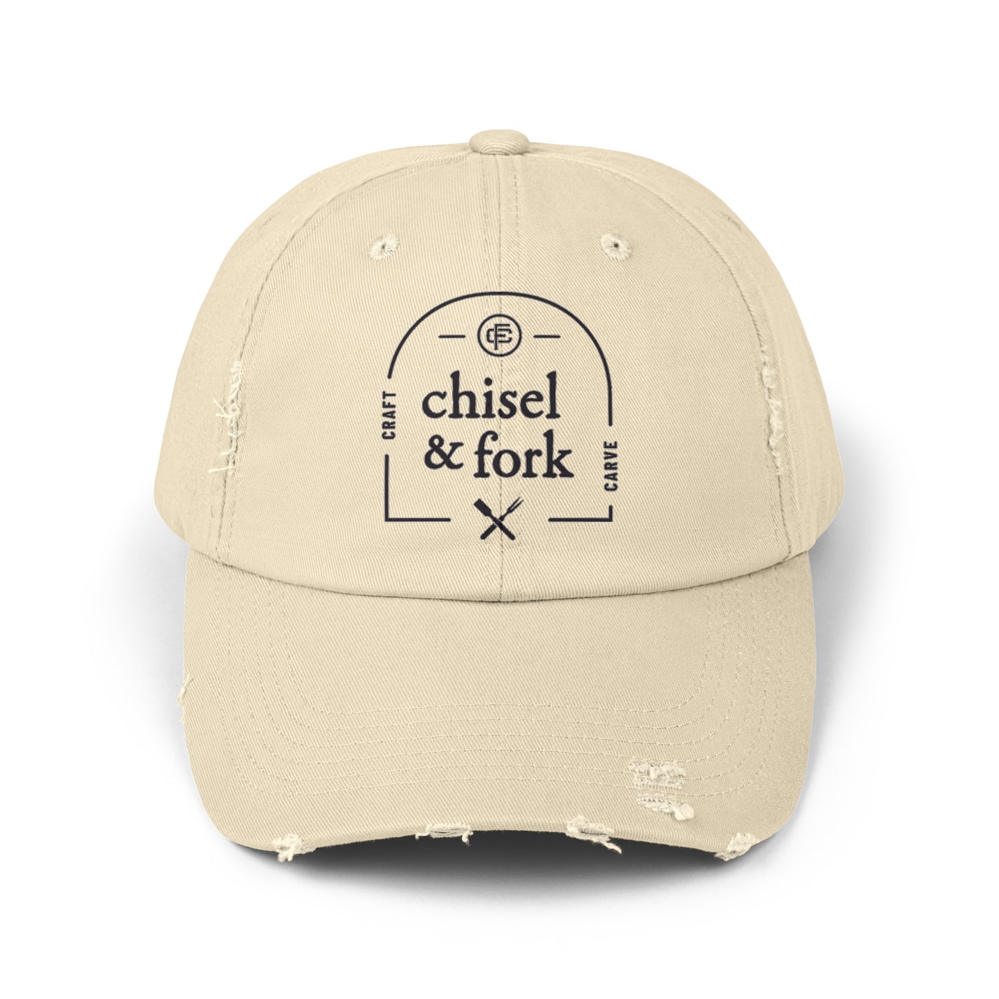 Chisel & Fork Distressed Hat